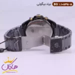 ساعت مچی بیگوتی مردانه فلزی مشکی فول تایم کد BG.1.10545-2 - Image 3