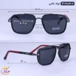 عینک آفتابی باس مردانه مشکی P 2884/2 - Image 2