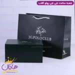 ساعت مچی جی جی پولو مردانه فلزی نقره ای مشکی JPC.1023L.11712/1 - Image 3