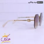 عینک بولگاری زنانه هندسی طلایی BVLGARI | BV6122 - Image 8