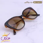 عینک آفتابی بولگاری زنانه گربه ای قهوه ای BV8253/4 - Image 9
