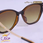 عینک آفتابی بولگاری زنانه گربه ای قهوه ای BV8253/4 - Image 4