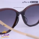 عینک آفتابی بولگاری زنانه گربه ای دودی BV8253/7 - Image 4
