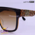 عینک باربری زنانه قهوه ای B4337 - Image 4