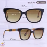 عینک آفتابی باربری زنانه قهوه ای BE2347/5 - Image 2
