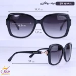 عینک آفتابی زنانه بولگاری مشکی BV 8629/1 - Image 2