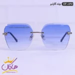 عینک اورجینال آبی کارتیه Cartier | CT0147