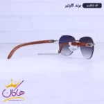 عینک آفتابی مردانه کارتیر دسته چوبی 0042/3 - Image 3