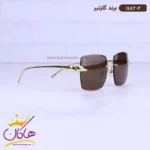 عینک آفتابی مردانه کارتیر فلزی فریم لس 1182/2 - Image 4