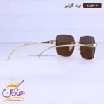 عینک آفتابی مردانه کارتیر فلزی فریم لس 1182/2 - Image 3