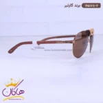 عینک آفتابی مردانه کارتیر دسته چوبی 165711/2 - Image 4