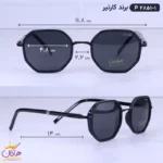 عینک آفتابی کارتیر مردانه تمام مشکی P 2851/1 - Image 2