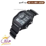 ساعت کاسیو مردانه رابر مشکی دیجیتالی AE-1200WH-1AVDF - Image 2
