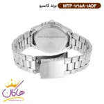 ساعت کاسیو مردانه فلزی نقره ای MTP-1215A-1ADF - Image 2