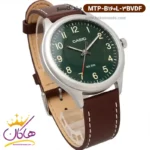 ساعت کاسیو مردانه بند چرم صفحه سبز MTP-B160L-3BVDF - Image 4