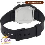 ساعت کاسیو مردانه رابر مشکی دیجیتالی W-217H-9AVDF - Image 2