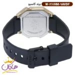 ساعت کاسیو مردانه رابر قاب طلایی دیجیتال W-217HM-9AVDF - Image 2