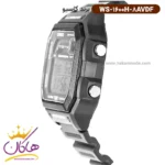 ساعت کاسیو مردانه رابر مشکی دیجیتالی WS-1600H-8AVDF - Image 3