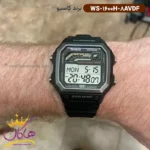 ساعت کاسیو مردانه رابر مشکی دیجیتالی WS-1600H-8AVDF - Image 2