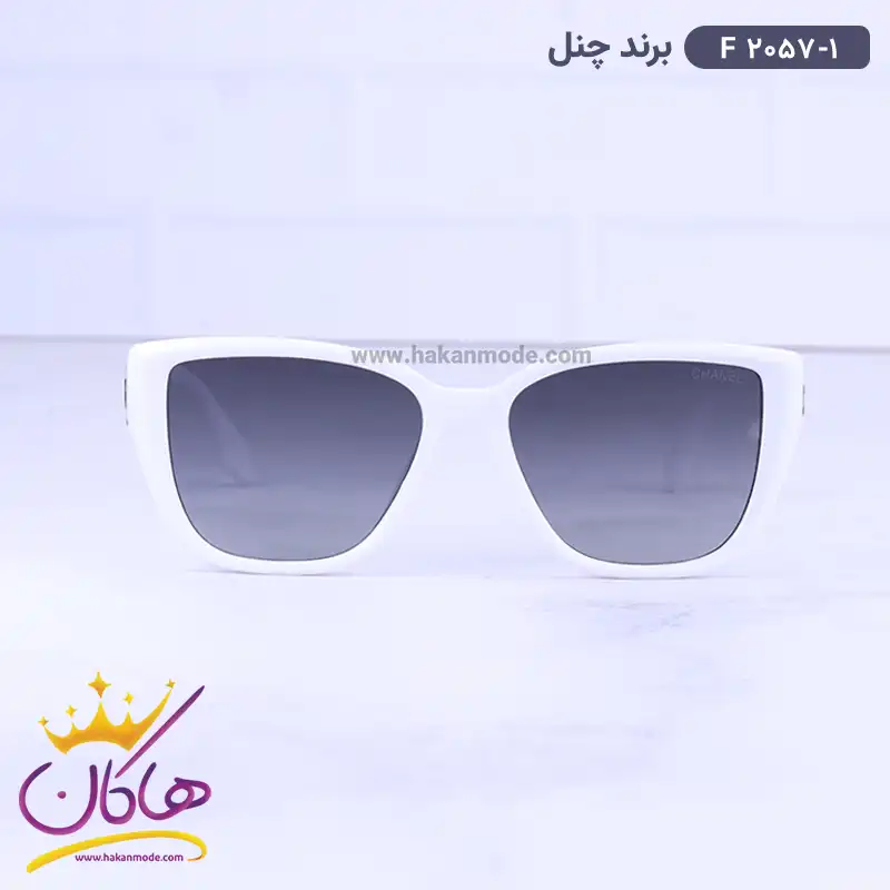 chanel-sunglasses-code-F-2057.11.webp عینک آفتابی شنل زنانه سفید f 2057/1 - Image 1