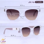 عینک آفتابی شنل زنانه گربه ای f 2079/1 - Image 2
