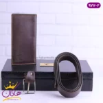 ست کمربند و کیف مردانه چرمسال مدل کتی 977/1 - Image 7