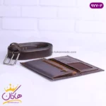ست کمربند و کیف مردانه چرمسال مدل کتی 977/1 - Image 5