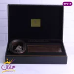 ست کمربند و کیف مردانه چرمسال مدل کتی 977/1