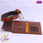 ست کمربند و کیف مردانه چرمسال مدل کتی 977/1 - Image 15