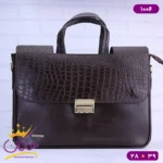 کیف اداری دوشی چرم چرمسال 1006 - Image 9