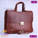 کیف اداری دوشی چرم چرمسال 1006 - Image 5