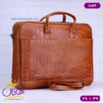 کیف اداری دوشی چرم چرمسال 1072 - Image 4