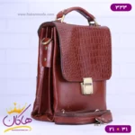 کیف دوشی چرم چرمسال قفل رمزدار 333 - Image 4