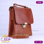 کیف دوشی چرم چرمسال قفل رمزدار 333 - Image 12