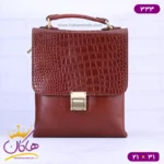 کیف دوشی چرم چرمسال قفل رمزدار 333 - Image 2
