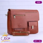 کیف بزرگ دوشی چرم چرمسال 727 - Image 11