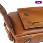 کیف دوشی چرم طبیعی چرمسال مدل 846 - تصویر 7