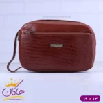 کیف دوشی چرم چرمسال طرح پوست مار 950 - Image 6