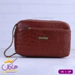 کیف دوشی چرم چرمسال طرح پوست مار 960 - Image 7