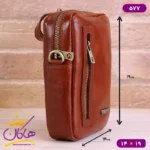کیف دوشی چرمسال مدل 577 - Image 3