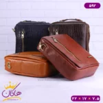 کیف دوشی چرم چرمسال کد 592 - Image 2