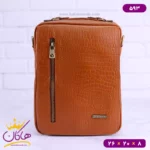 کیف دوشی چرم چرمسال کد 593 - Image 2