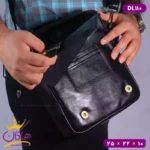 کیف دوشی چرم طبیعی چرمسال سایز بزرگ | DL110 - Image 4