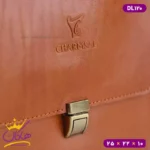 کیف دوشی چرم طبیعی چرمسال سایز بزرگ | DL120 - Image 5