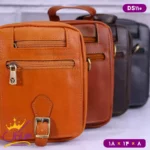 کیف دوشی چرم طبیعی سایز کوچک چرمسال | DS110 - Image 13