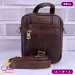 کیف دوشی چرم طبیعی سایز کوچک چرمسال | DS110 - Image 14