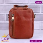 کیف دوشی چرم طبیعی سایز کوچک چرمسال | DS110 - Image 8