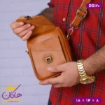 کیف دوشی چرمی کوچک چرمسال | DS120 - Image 9