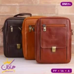 کیف دوشی چرمسال قفلدار سایز متوسط | DM120
