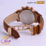 ساعت سیتیزن زنانه بند چرمی مدل L2363 عسلی - Image 3
